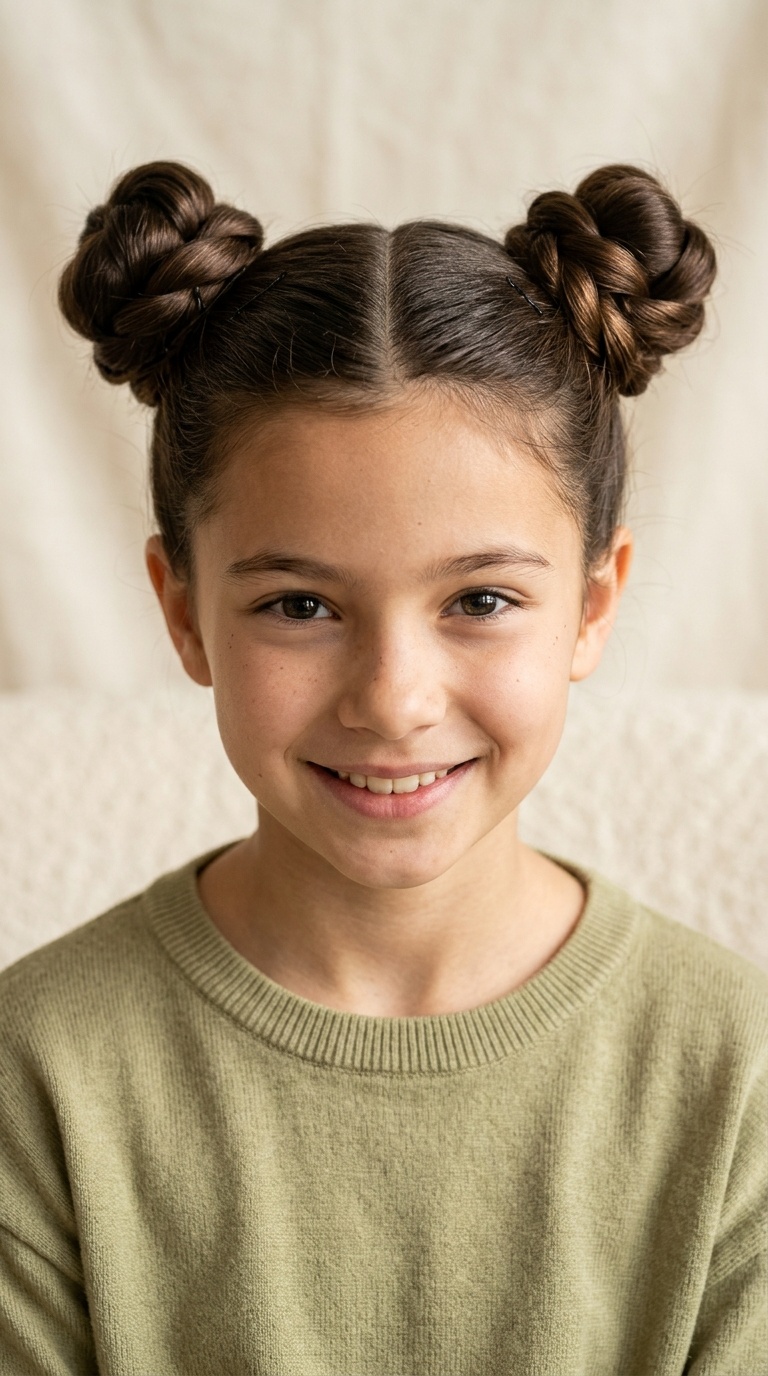 Double Twisted Buns