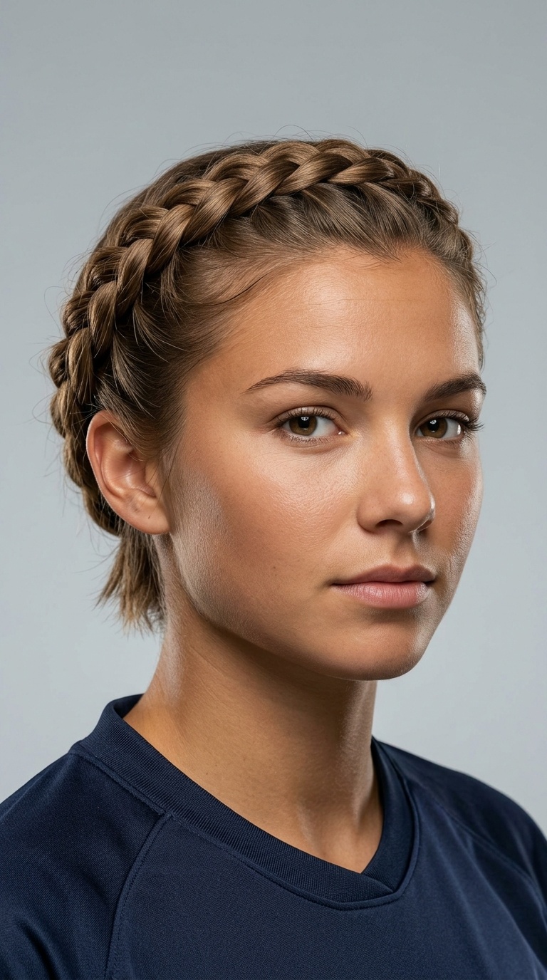 Dutch Braid Crown