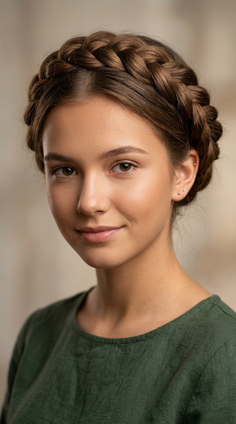 Dutch Braid Crown