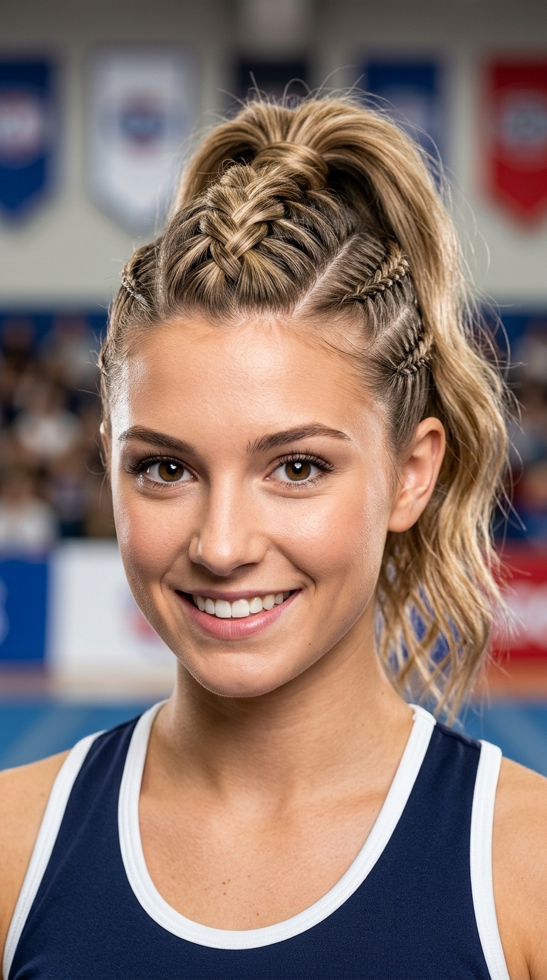 Dutch Braid Faux Hawk