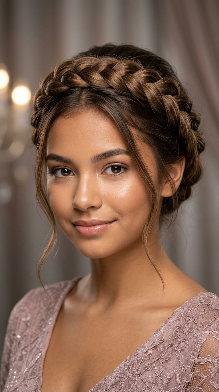 Dutch Braid Halo