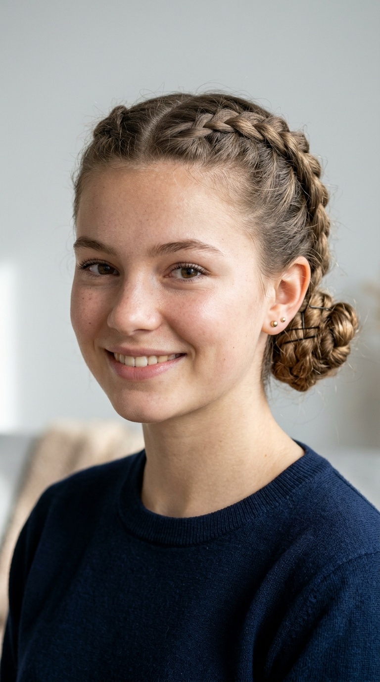 Dutch Braided Buns