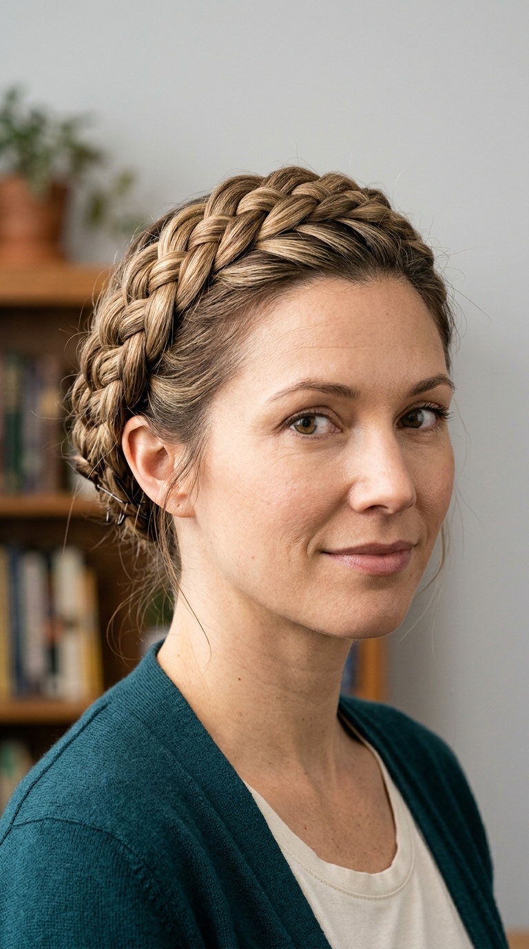 Dutch Braided Crown
