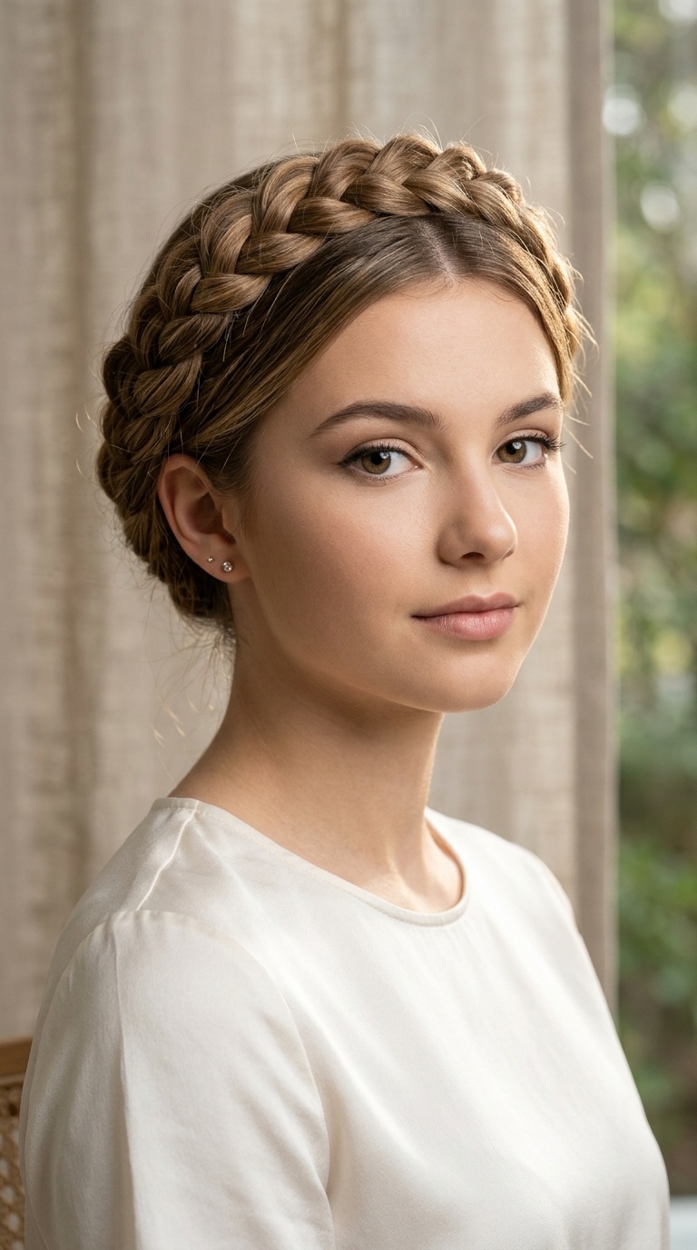 Dutch Braided Crown