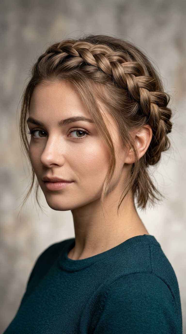 Dutch Braided Crown