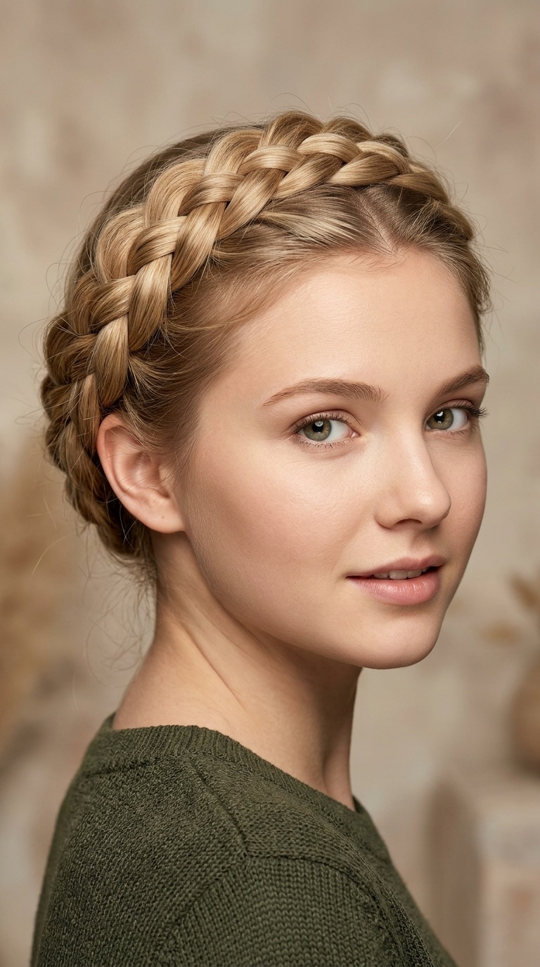 Dutch Braided Crown