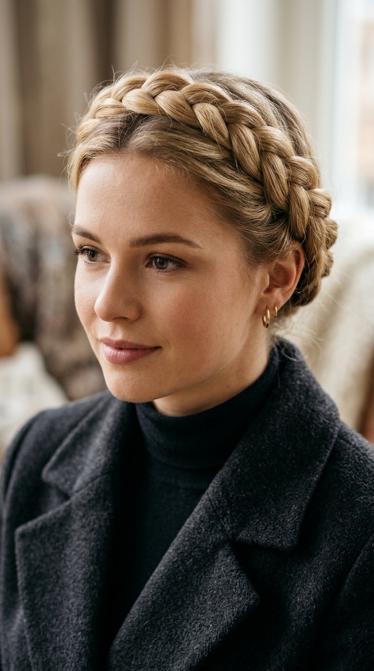 Dutch Braided Crown