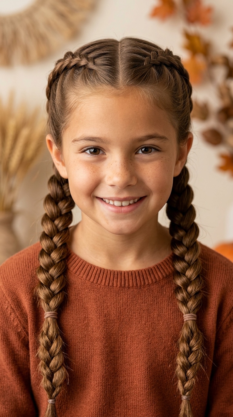 Dutch Braided Pigtails