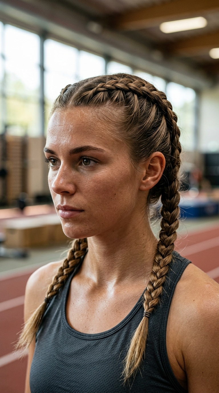 Dutch Braided Pigtails