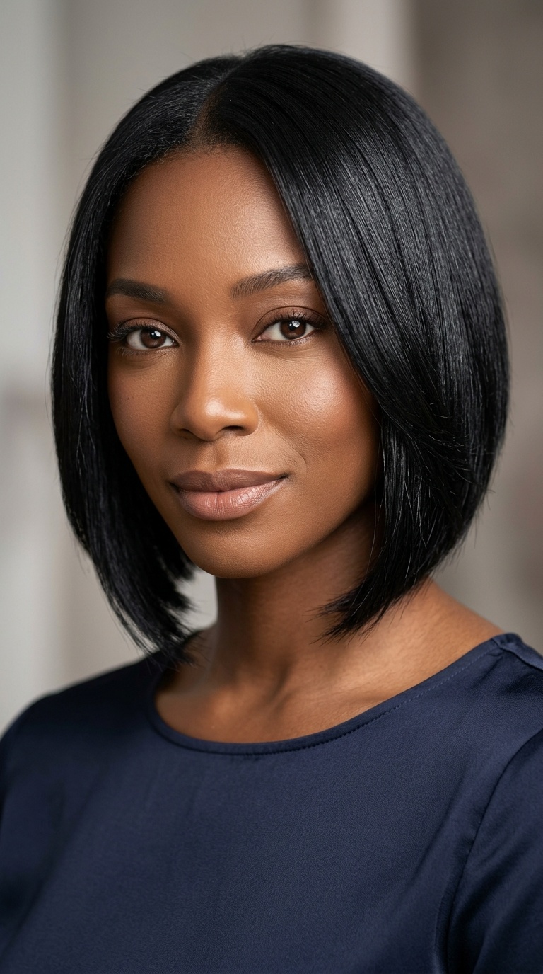 Ear-Length Inverted Bob