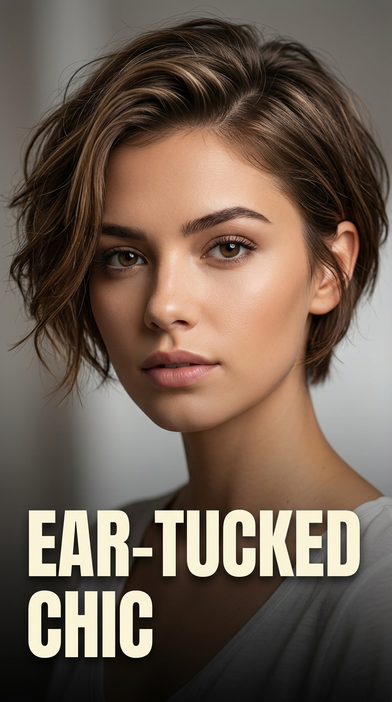 Ear-Tucked Chic