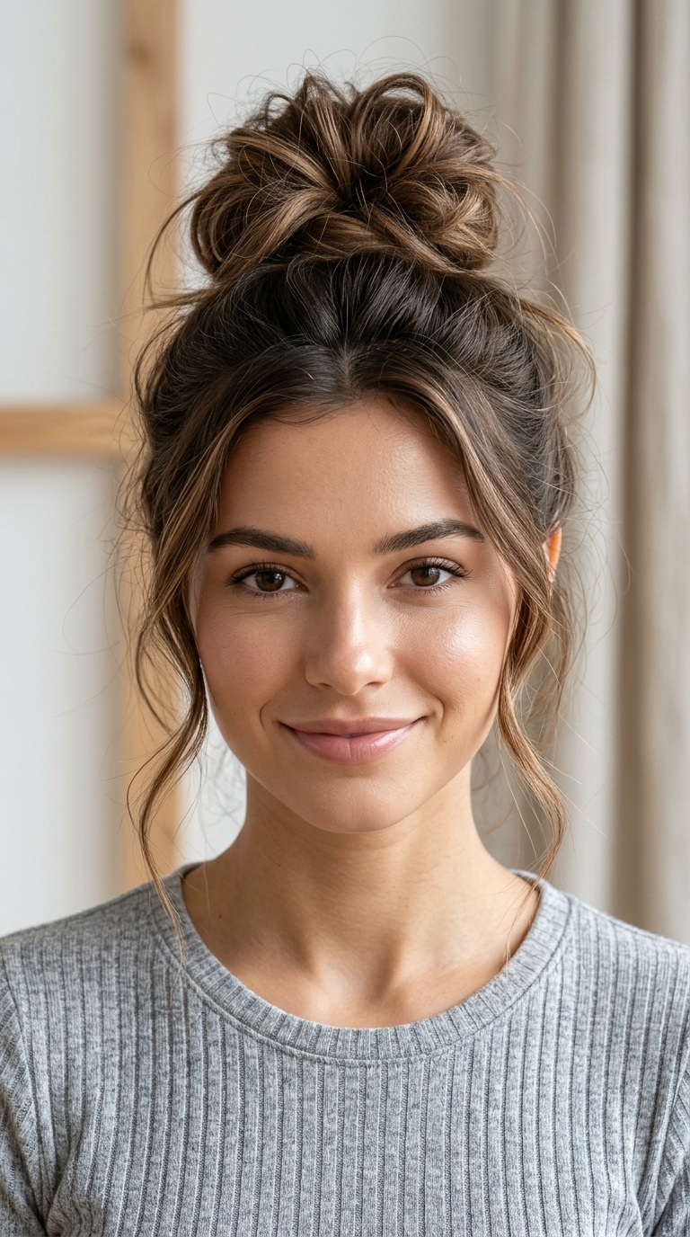 Effortless Messy Bun
