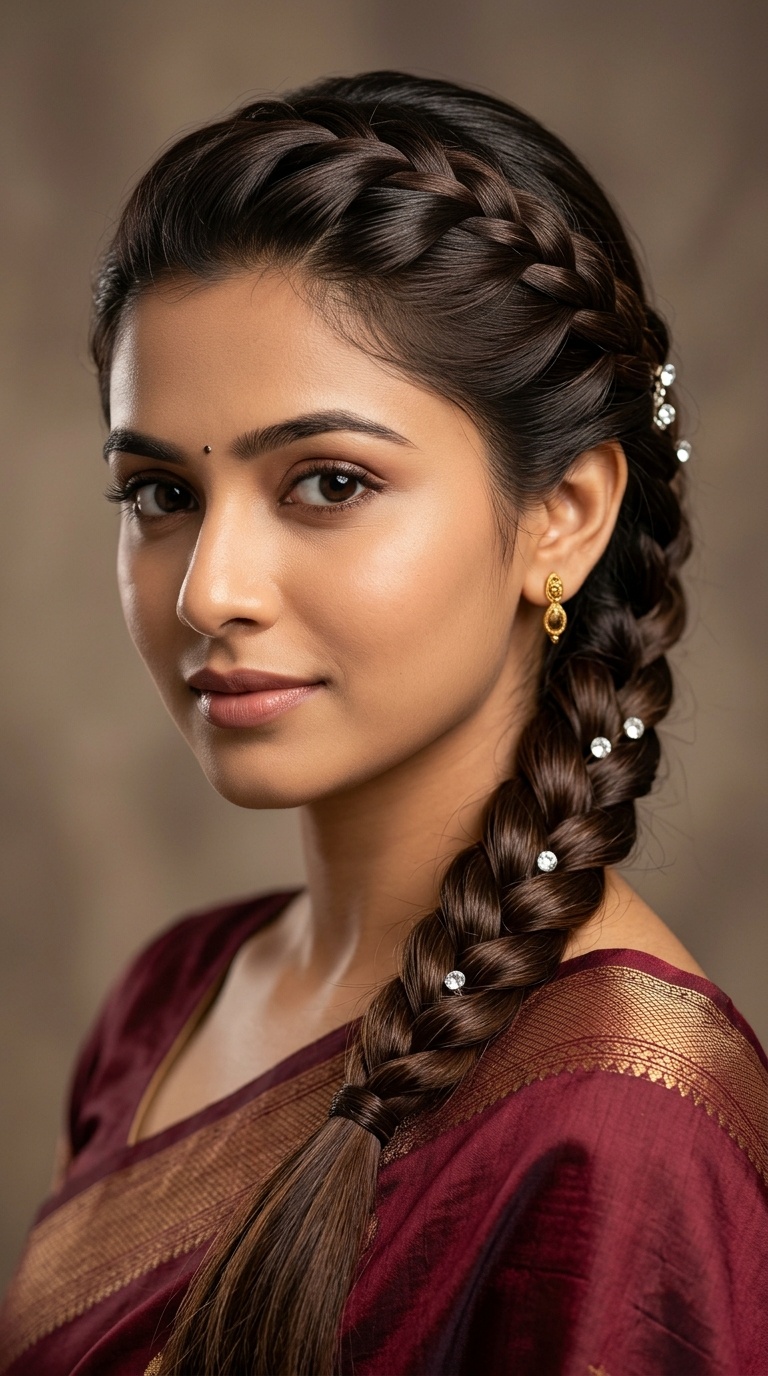 Elegant French Braid