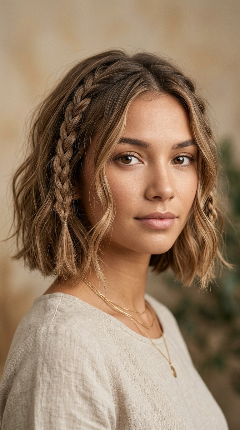 Face-Framing Boho Tendrils