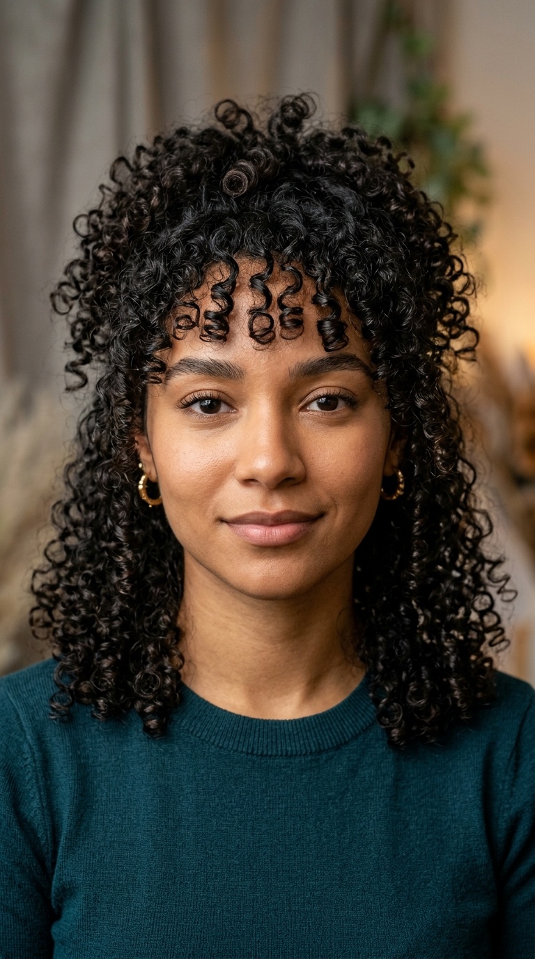 Face-Framing Ringlets