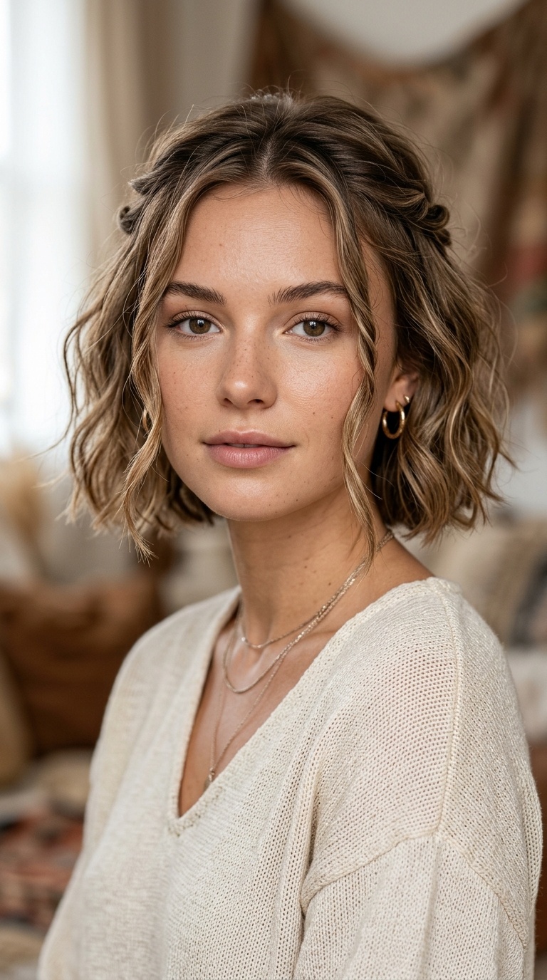 Face-Framing Tendril Twists
