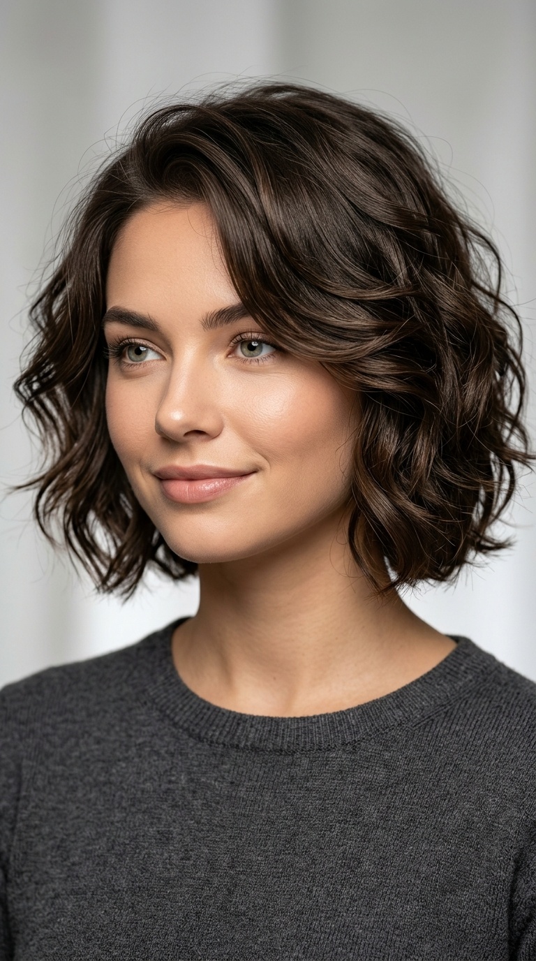 Face-Framing Wavy Layers