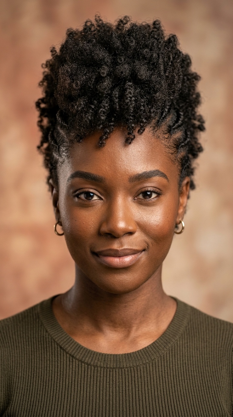 Faux Fro-Hawk