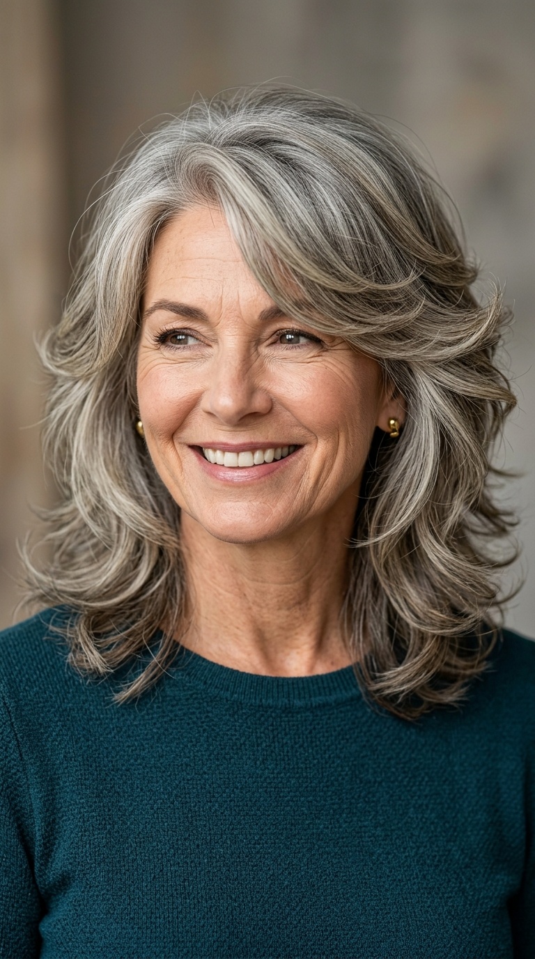Feathered 70s-Inspired Layers