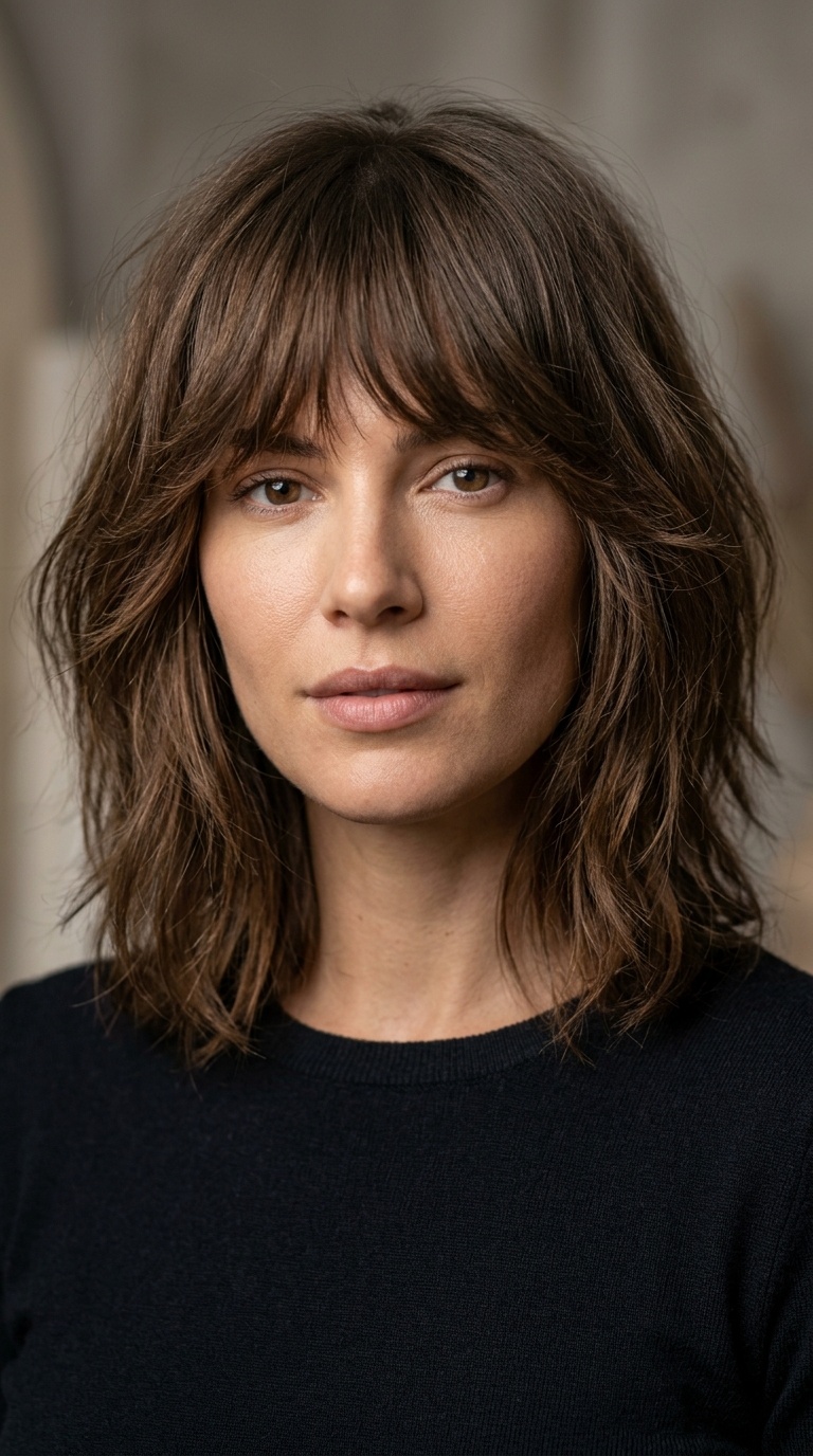 Feathered Bangs