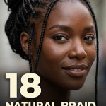 18 Natural Braid Hairstyles for Black Women with Texture