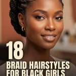 18 Braid Hairstyles for Black Girls with Different Patterns and Lengths