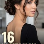 16 Hairstyles for Open Back Dress Designs to Show Details