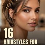 16 Hairstyles for Girls with Short Hair Using Clips and Bands