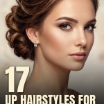 17 Up Hairstyles for Medium Length Hair from Buns to Soft Chignons