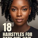 18 Hairstyles for Baby Girl Hair Black Puffs and Soft Twists