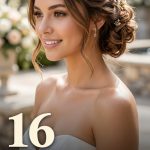 16 Wedding Hairstyles for Strapless Dress Brides and Maids