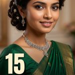 15 Indian Hairstyles for Saree Short Hair with Pins and Buns