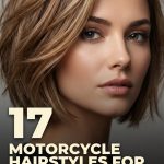 17 Motorcycle Hairstyles for Women with Practical, Wind-Friendly Styling