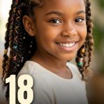 18 Brazilian Wool Hairstyles for Kids with Creative Patterns and Texture