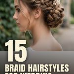 15 Braid Hairstyles for Wedding Brides and Guests Alike