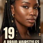 19 4 Braid Hairstyles for Black Women in Neat Designs
