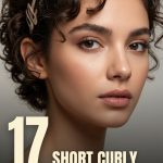 17 Short Curly Hairstyles for School with Headbands and Clips