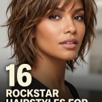 16 Rockstar Hairstyles for Women with Shaggy Layers and Edge