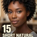 15 Short Natural Hairstyles for Black Women 4C Hair Coils