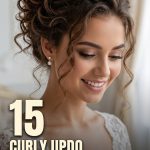 15 Curly Updo Hairstyles for Wedding Brides and Bridesmaids
