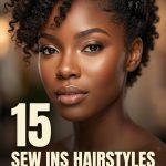 15 Sew Ins Hairstyles for Black Women with Natural Leave Out