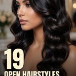 19 Open Hairstyles for Parties from Soft Waves to Voluminous Curls