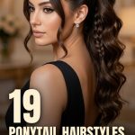 19 Ponytail Hairstyles for Prom with Hollywood Waves and Braids