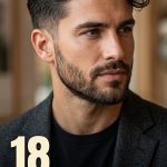 18 Semi Curly Hairstyles for Men with Fades and Loose Tops