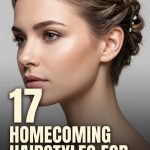 17 Homecoming Hairstyles for Short Hair with Twists and Pins
