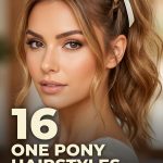 16 One Pony Hairstyles for School with Ribbons and Braids