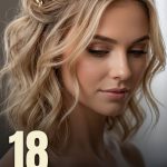 18 Wedding Guest Hairstyles for Medium Hair in Half Up Looks