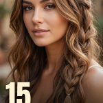 15 Romantic Hairstyles for Long Hair with Soft Loose Braids