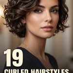 19 Curled Hairstyles for Short Hair Using Irons or Rollers