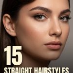 15 Straight Hairstyles for Prom in Sleek Ponytails and Down Looks
